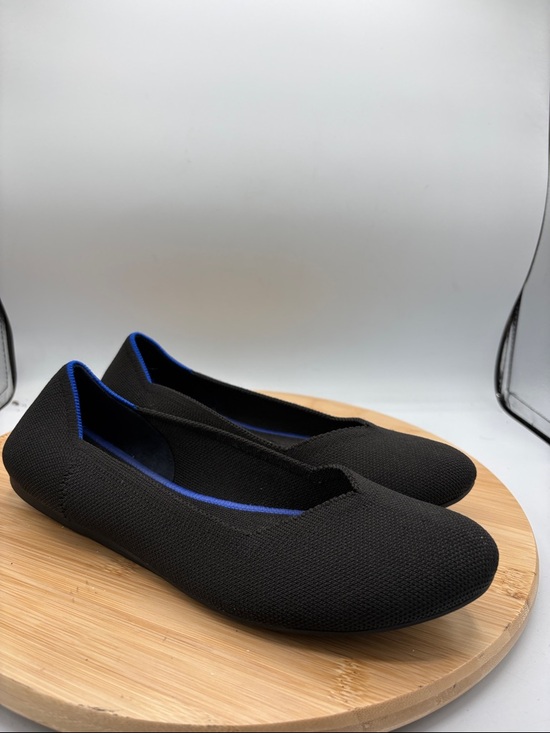Rothy's Shoes - Rothy’s The Flat Round Toe Women's Size 9 Black Flats Comfort Slip On Shoes